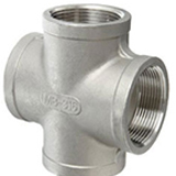 ASTM A182 Incoloy Forged ASTM A182 Incoloy Threaded / Screwed Reducing Cross